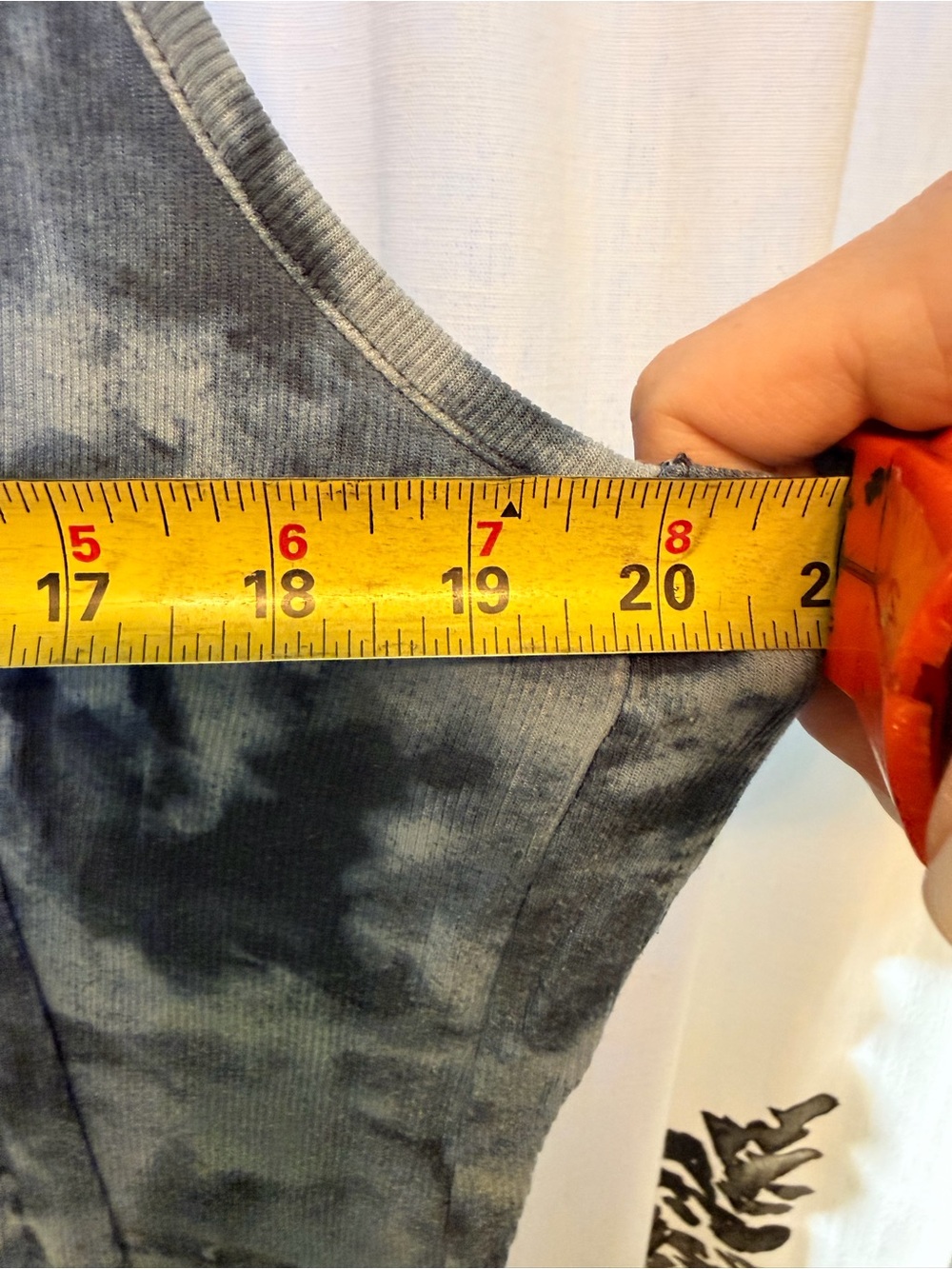 Terra & Sky Blue Tie-Dye Scoop Tank - Picture 5 of 7